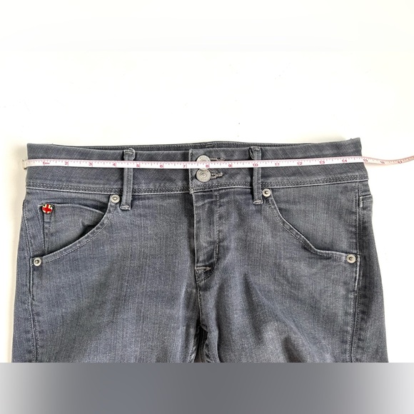 Hudson Jeans Collin Mid-Rise Skinny Jean Grey Sz 28. - Picture 8 of 9
